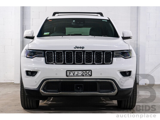 5/2018 Jeep Grand Cherokee Limited (4x4) WK MY18 4d Wagon White Turbo Diesel V6 3.0L