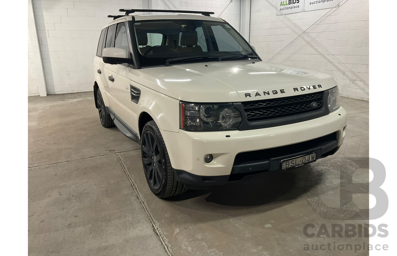05/2010 Range Rover Range Rover Sport 3.0 TDV6 (4x4) MY10 4d Wagon Alaska White Turbo Diesel 3.0L