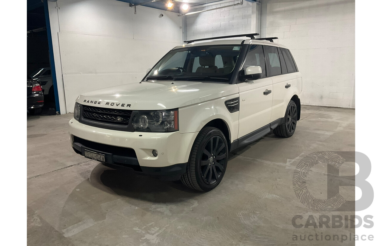 05/2010 Range Rover Range Rover Sport 3.0 TDV6 (4x4) MY10 4d Wagon Alaska White Turbo Diesel 3.0L