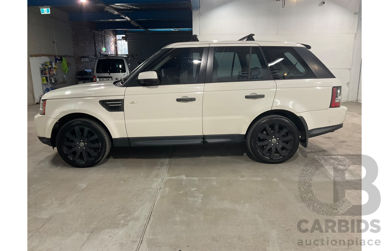 05/2010 Range Rover Range Rover Sport 3.0 TDV6 (4x4) MY10 4d Wagon Alaska White Turbo Diesel 3.0L