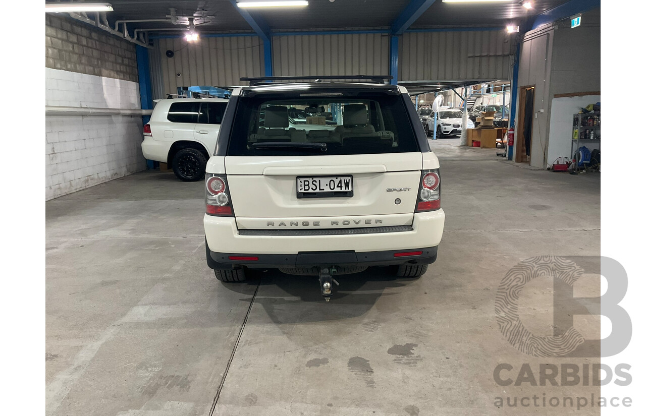 05/2010 Range Rover Range Rover Sport 3.0 TDV6 (4x4) MY10 4d Wagon Alaska White Turbo Diesel 3.0L