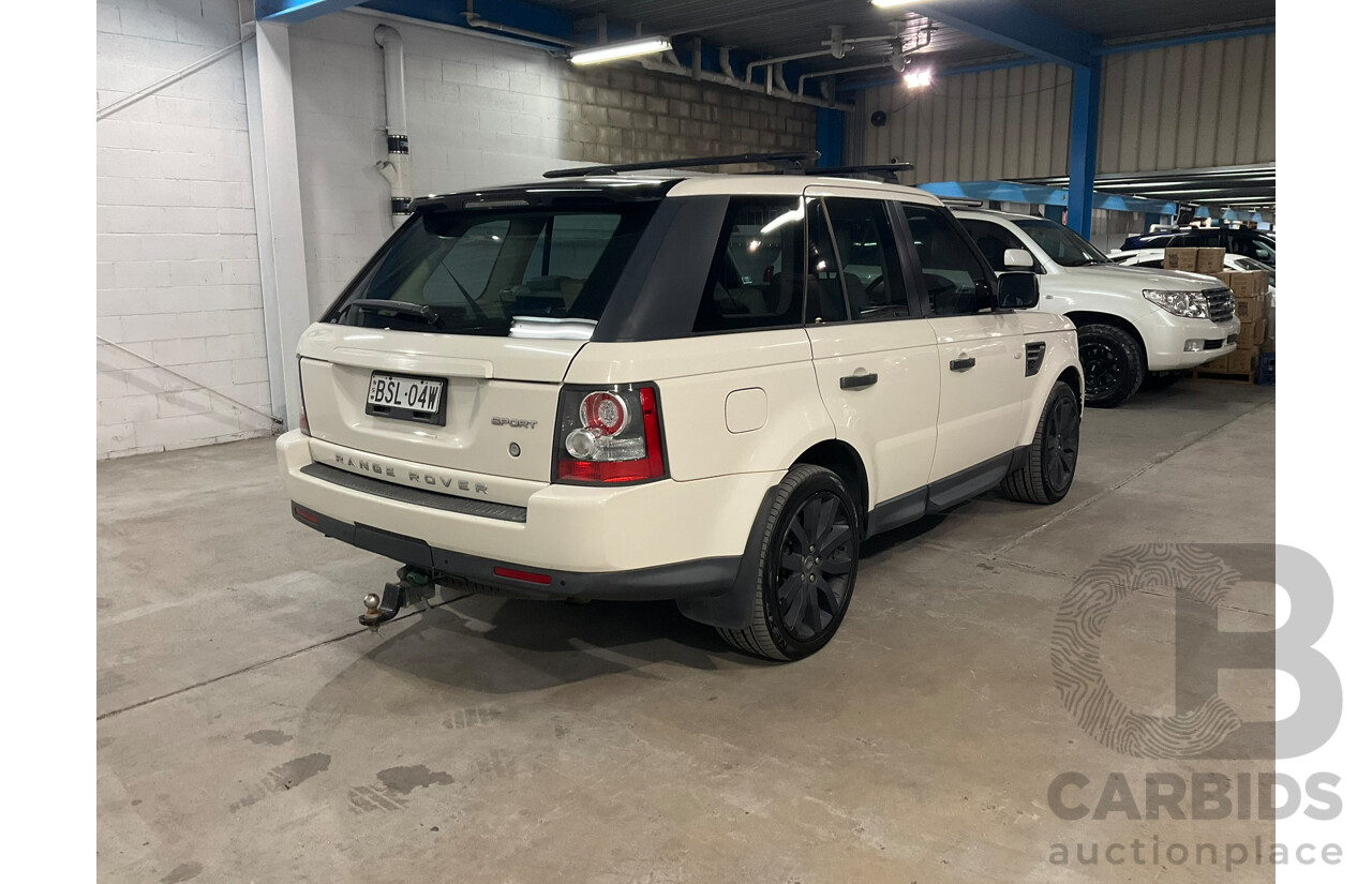 05/2010 Range Rover Range Rover Sport 3.0 TDV6 (4x4) MY10 4d Wagon Alaska White Turbo Diesel 3.0L