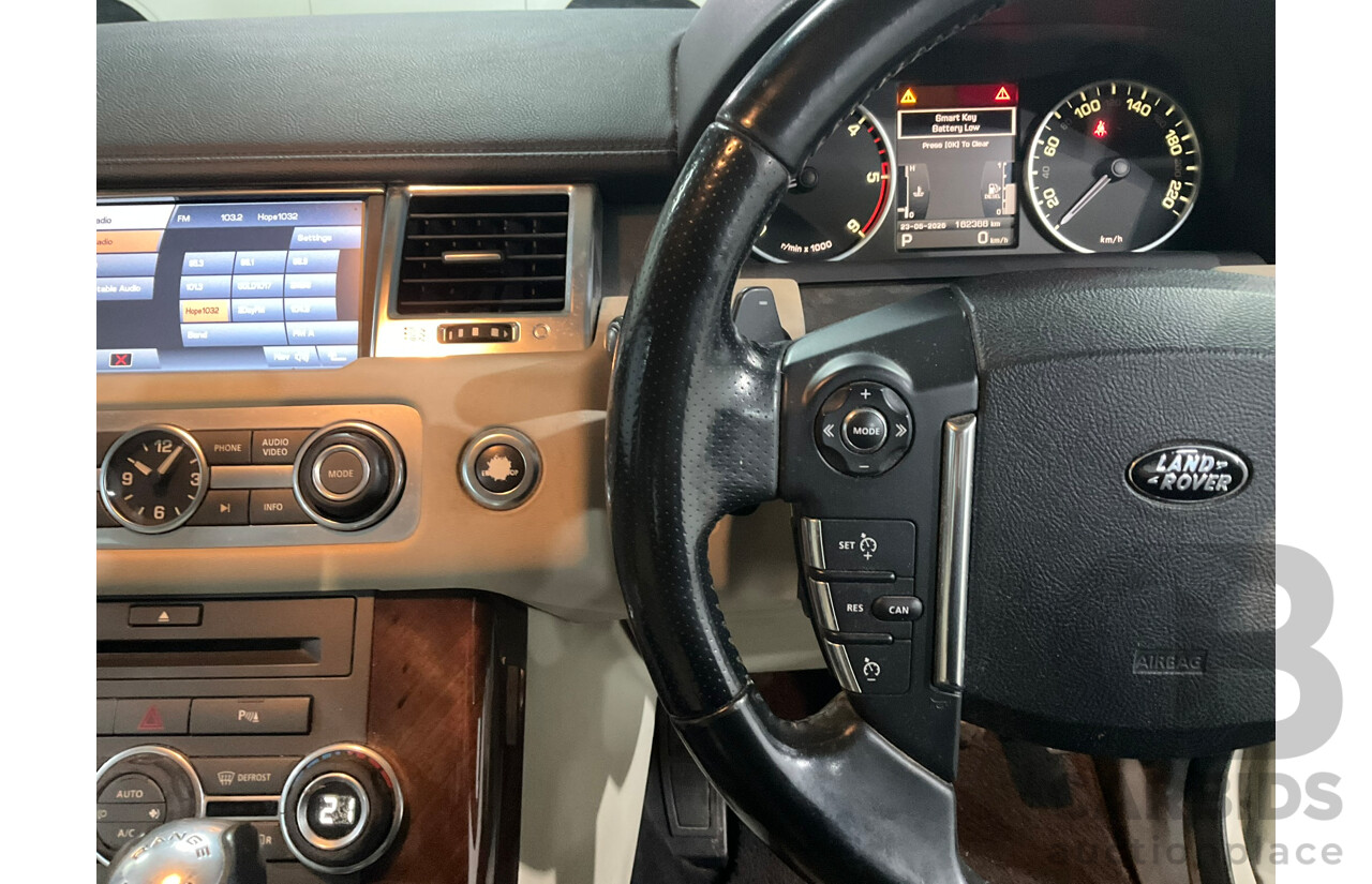 05/2010 Range Rover Range Rover Sport 3.0 TDV6 (4x4) MY10 4d Wagon Alaska White Turbo Diesel 3.0L