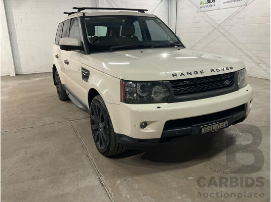 05/2010 Range Rover Range Rover Sport 3.0 TDV6 (4x4) MY10 4d Wagon Alaska White Turbo Diesel 3.0L