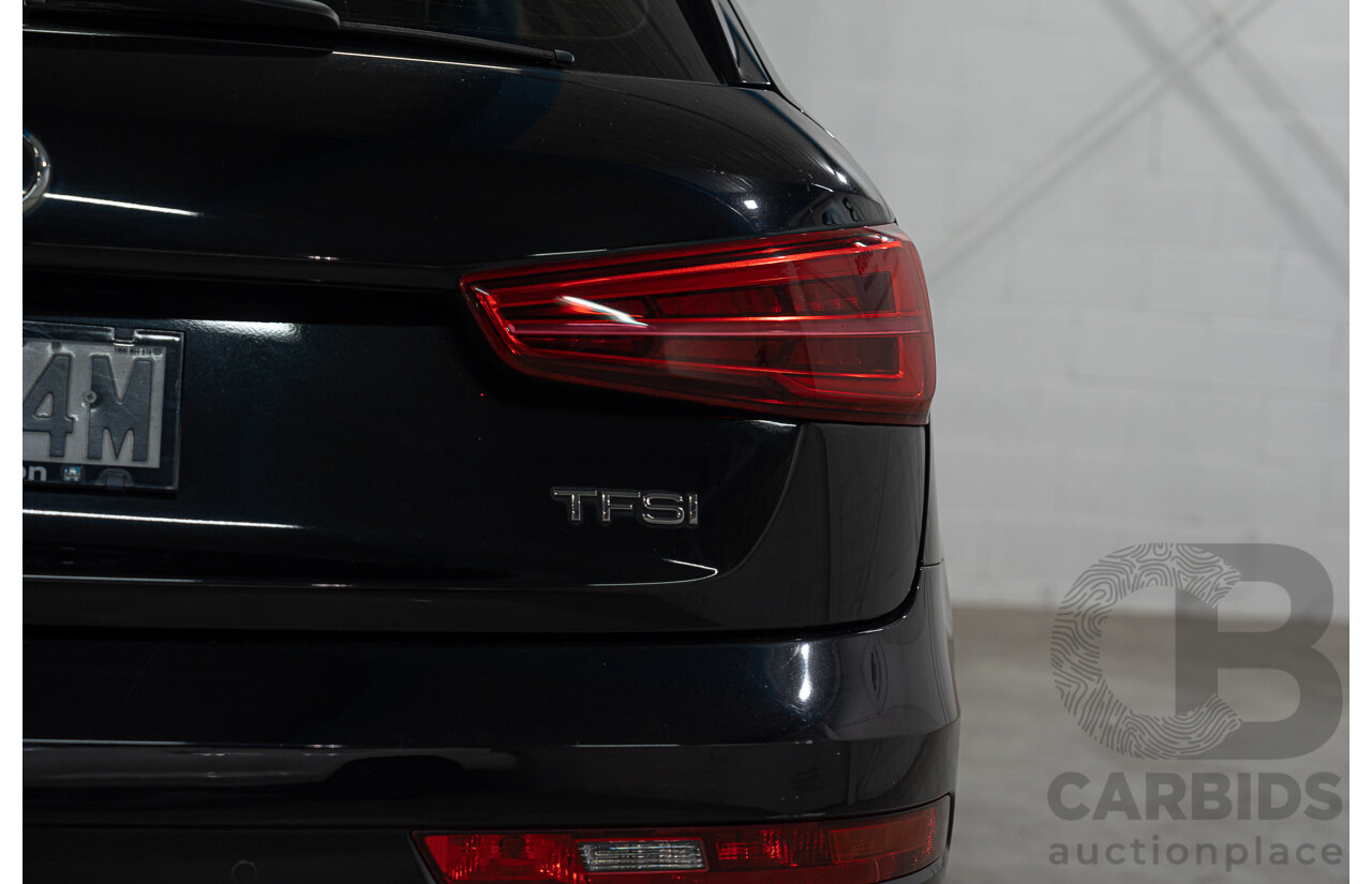 5/2017 Audi Q3 1.4 TFSI 110kW FWD 8U MY17 4d Wagon Brilliant Black 1.4L