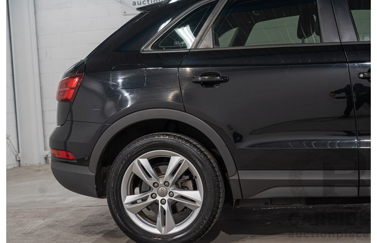 5/2017 Audi Q3 1.4 TFSI 110kW FWD 8U MY17 4d Wagon Brilliant Black 1.4L