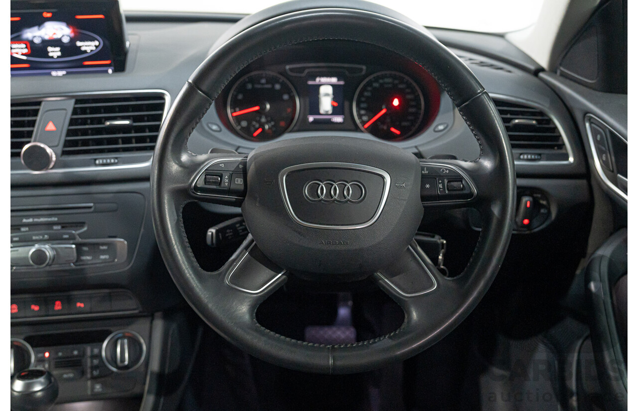 5/2017 Audi Q3 1.4 TFSI 110kW FWD 8U MY17 4d Wagon Brilliant Black 1.4L