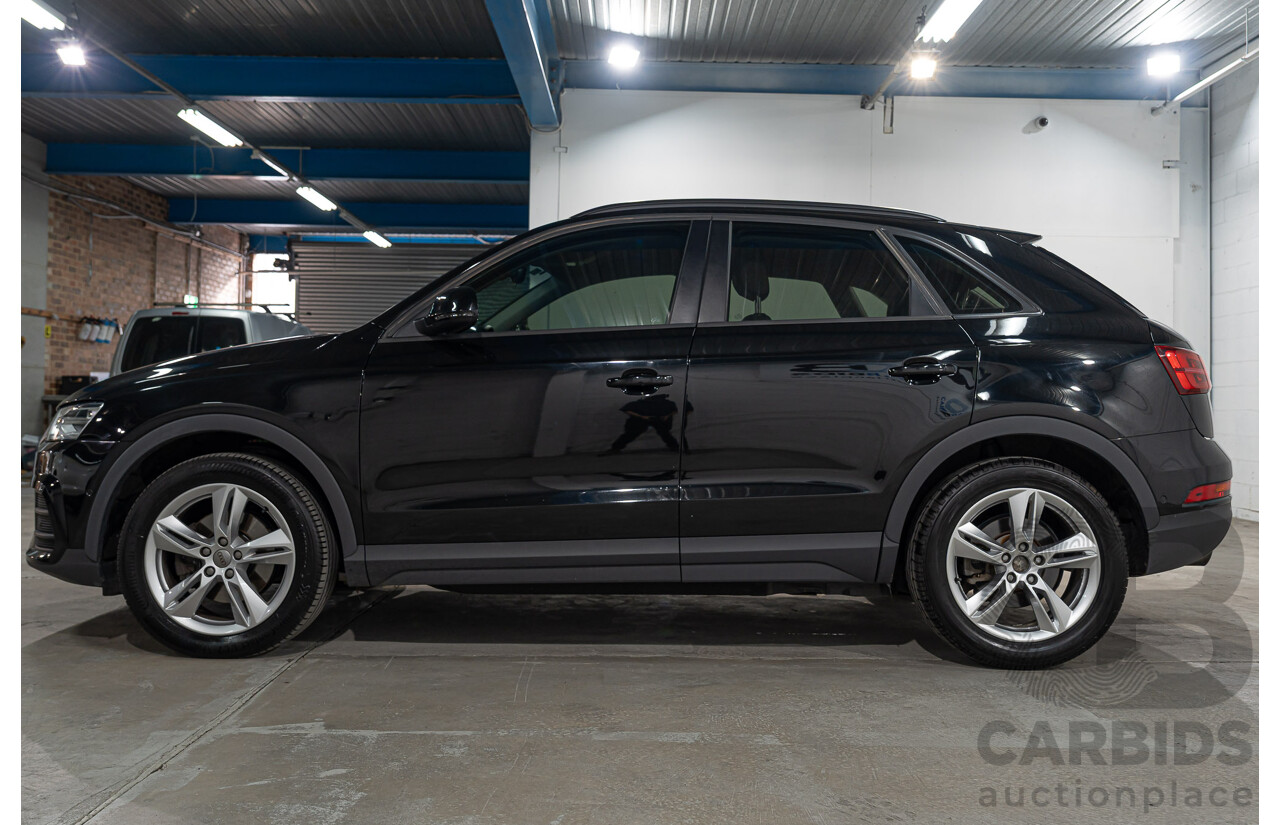 5/2017 Audi Q3 1.4 TFSI 110kW FWD 8U MY17 4d Wagon Brilliant Black 1.4L