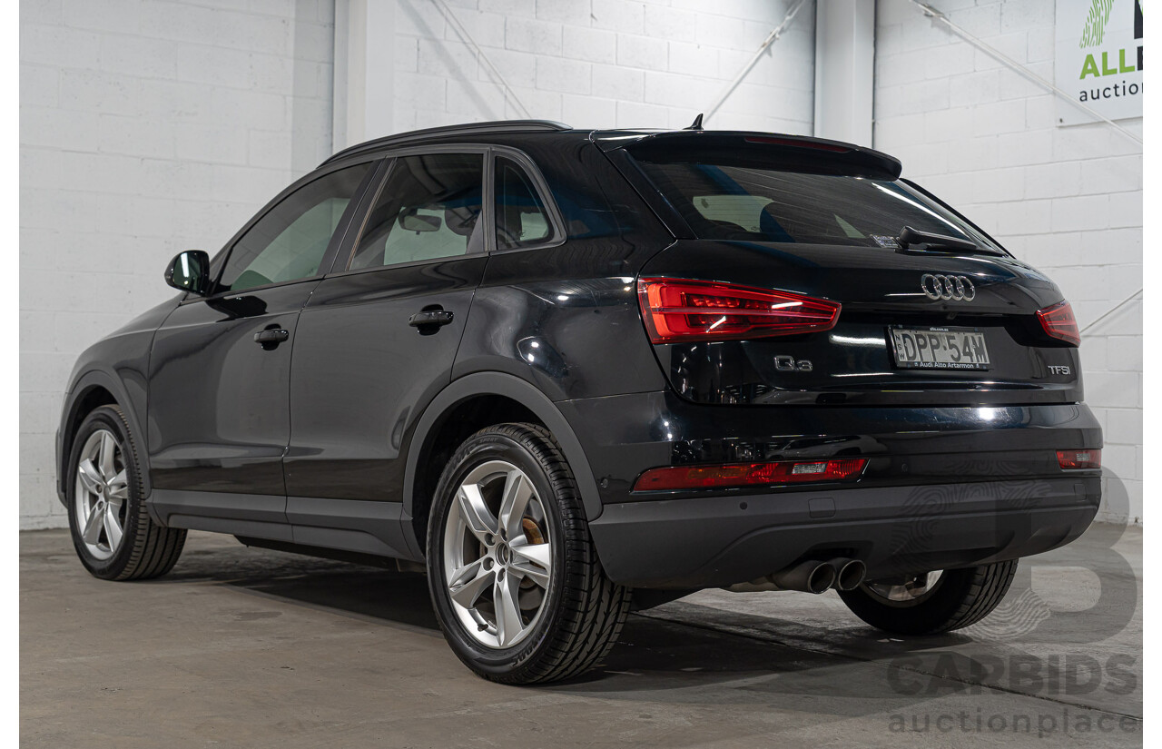 5/2017 Audi Q3 1.4 TFSI 110kW FWD 8U MY17 4d Wagon Brilliant Black 1.4L