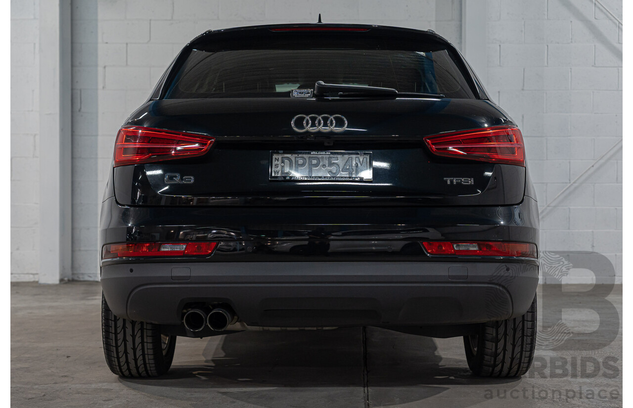 5/2017 Audi Q3 1.4 TFSI 110kW FWD 8U MY17 4d Wagon Brilliant Black 1.4L