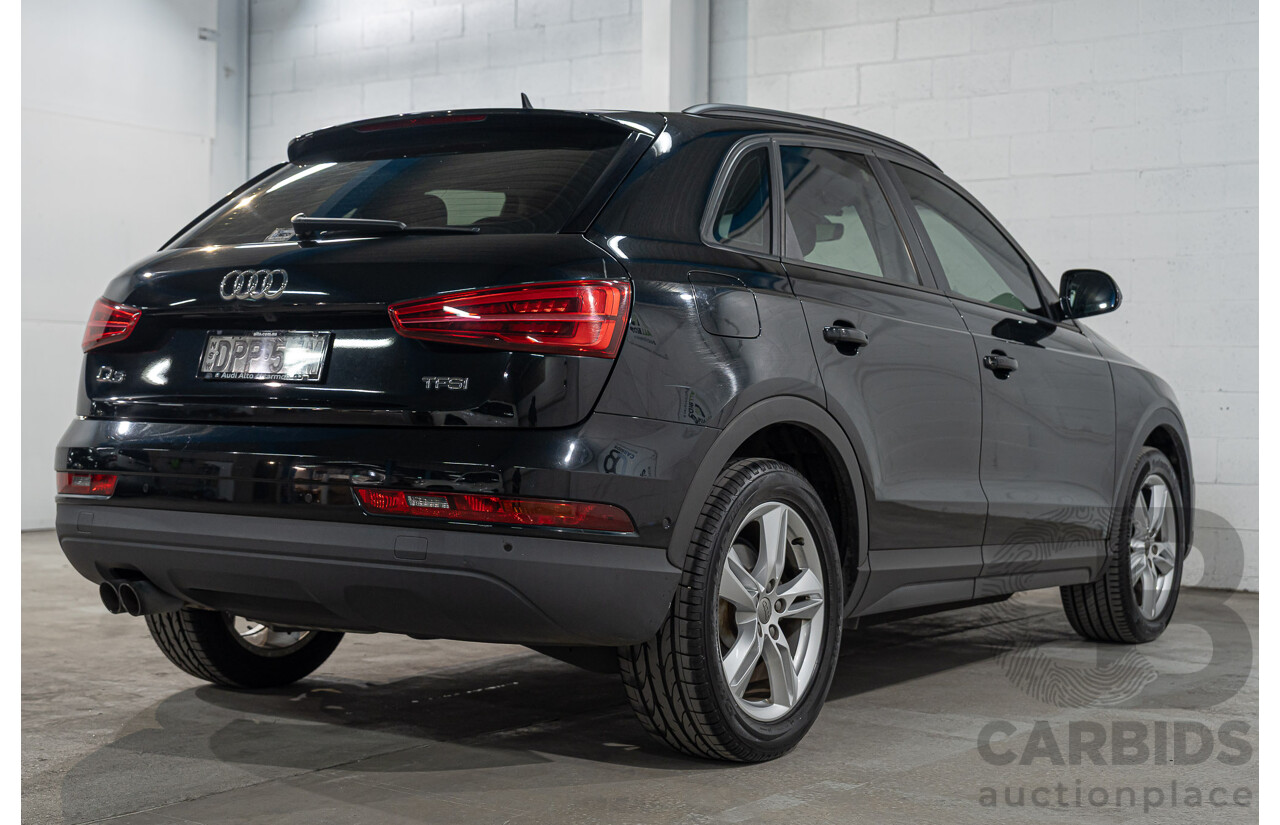 5/2017 Audi Q3 1.4 TFSI 110kW FWD 8U MY17 4d Wagon Brilliant Black 1.4L
