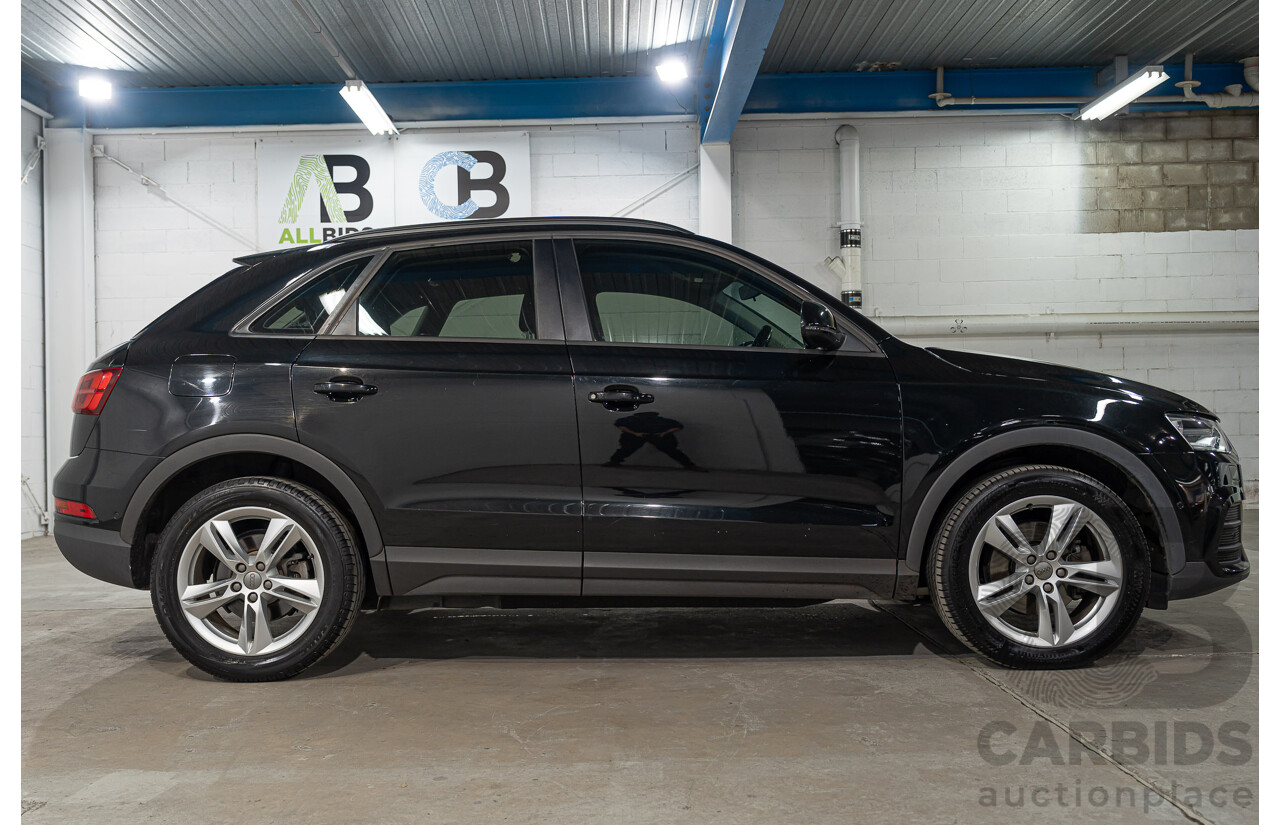 5/2017 Audi Q3 1.4 TFSI 110kW FWD 8U MY17 4d Wagon Brilliant Black 1.4L