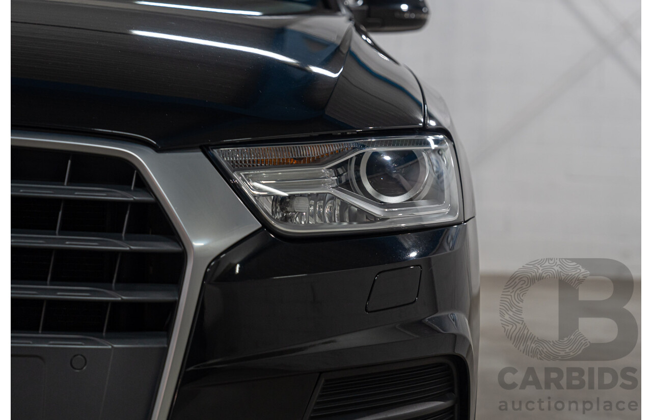 5/2017 Audi Q3 1.4 TFSI 110kW FWD 8U MY17 4d Wagon Brilliant Black 1.4L