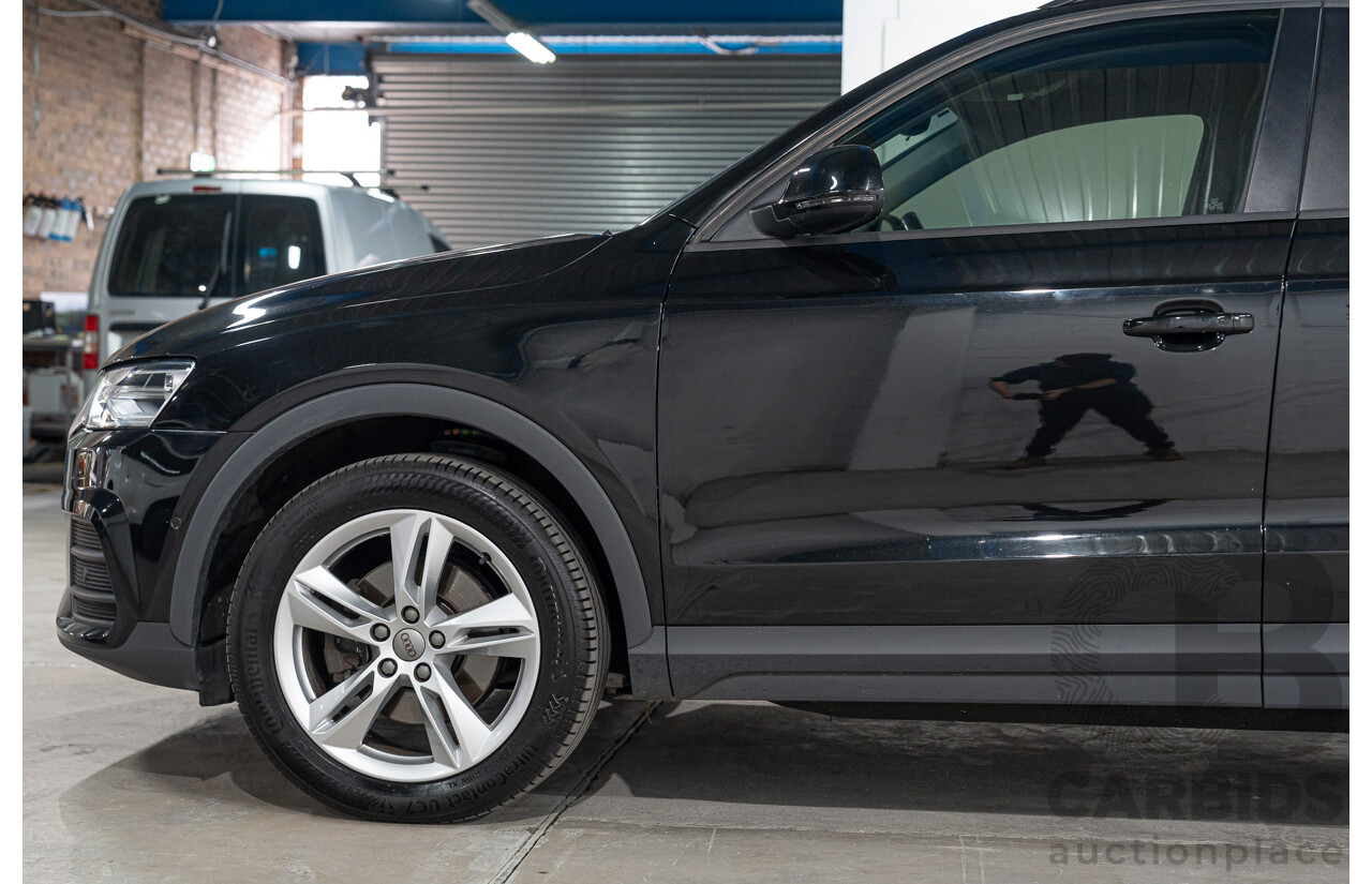5/2017 Audi Q3 1.4 TFSI 110kW FWD 8U MY17 4d Wagon Brilliant Black 1.4L