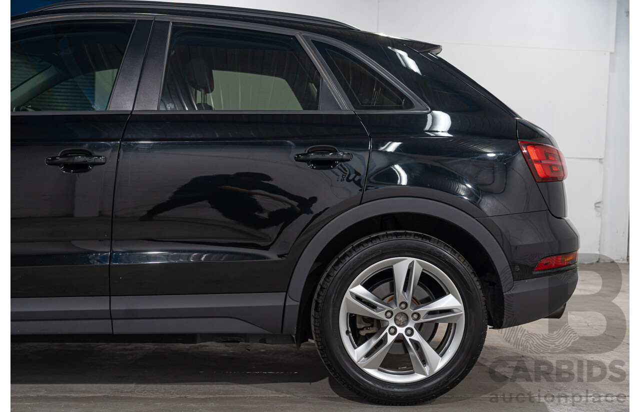 5/2017 Audi Q3 1.4 TFSI 110kW FWD 8U MY17 4d Wagon Brilliant Black 1.4L