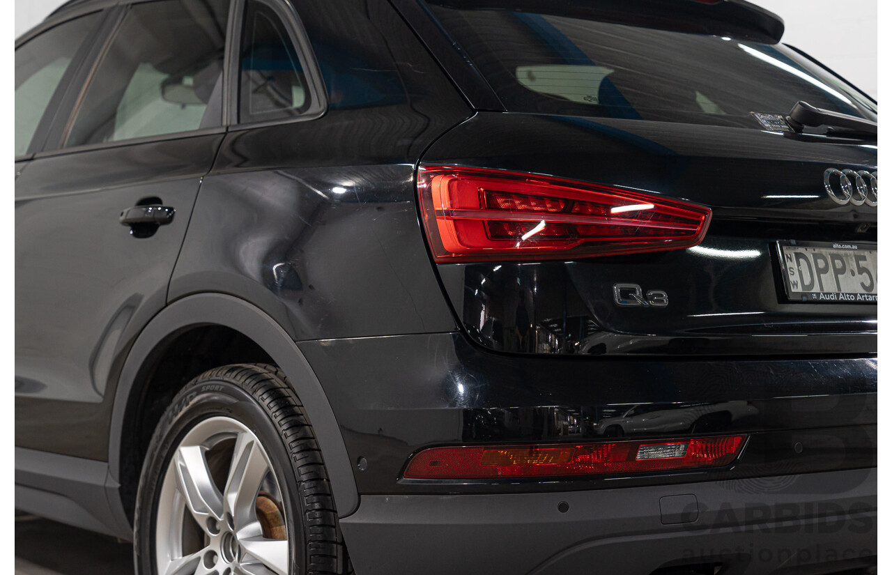 5/2017 Audi Q3 1.4 TFSI 110kW FWD 8U MY17 4d Wagon Brilliant Black 1.4L
