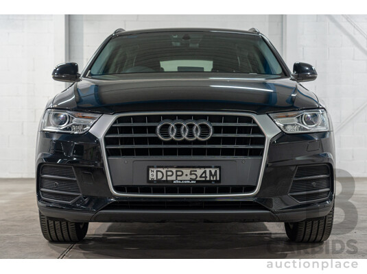 5/2017 Audi Q3 1.4 TFSI 110kW FWD 8U MY17 4d Wagon Brilliant Black 1.4L