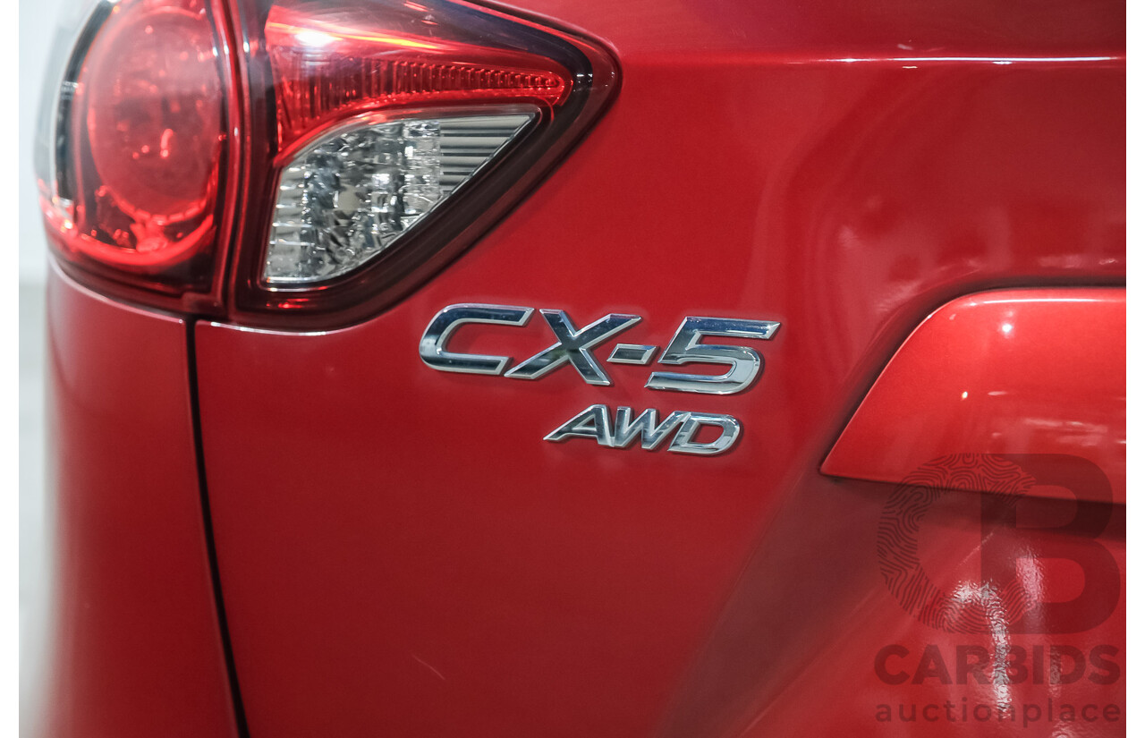 01/2017 Mazda Cx-5 MAXX SPORT (4x4) AWD MY17 4D Wagon Soul Red 2.5L