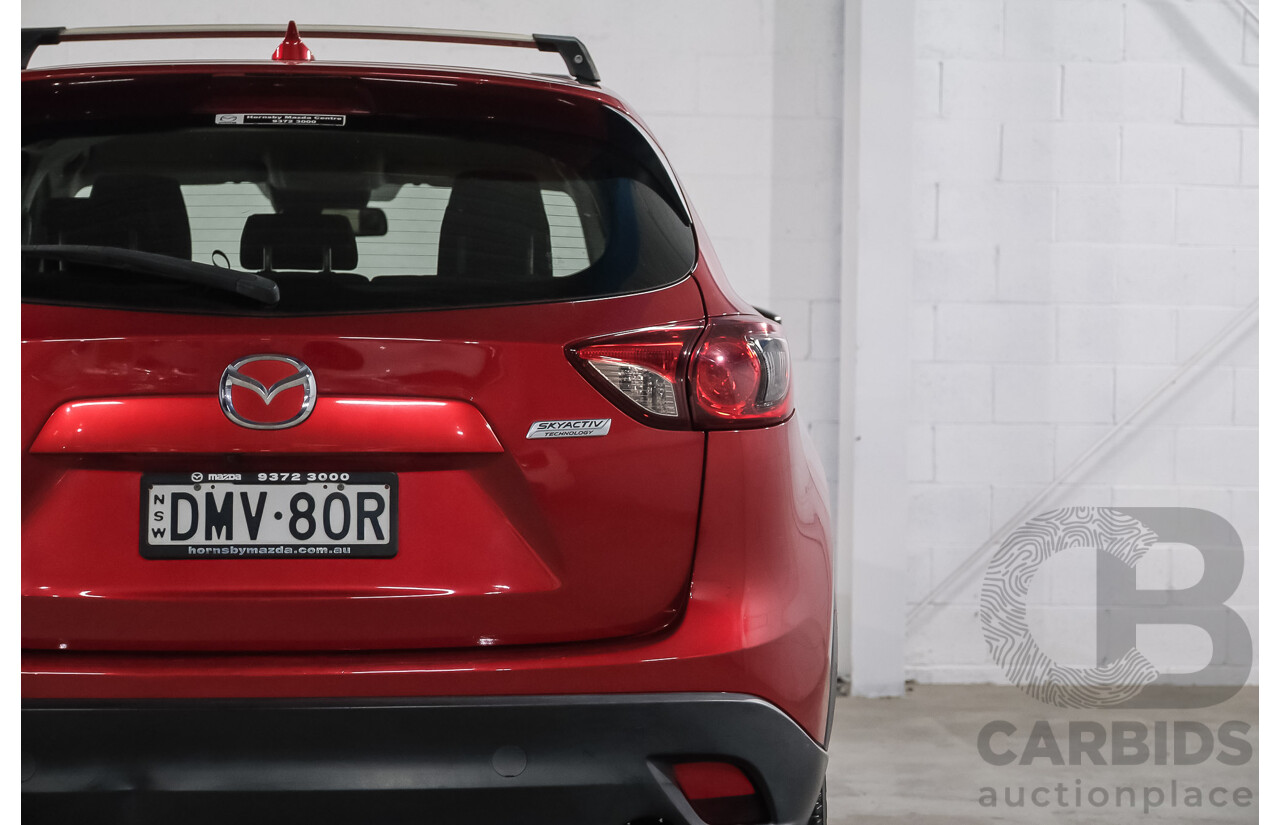 01/2017 Mazda Cx-5 MAXX SPORT (4x4) AWD MY17 4D Wagon Soul Red 2.5L