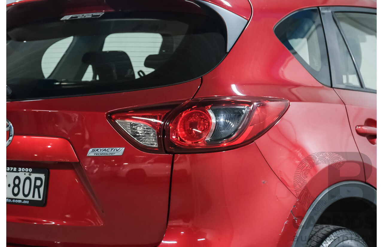 01/2017 Mazda Cx-5 MAXX SPORT (4x4) AWD MY17 4D Wagon Soul Red 2.5L