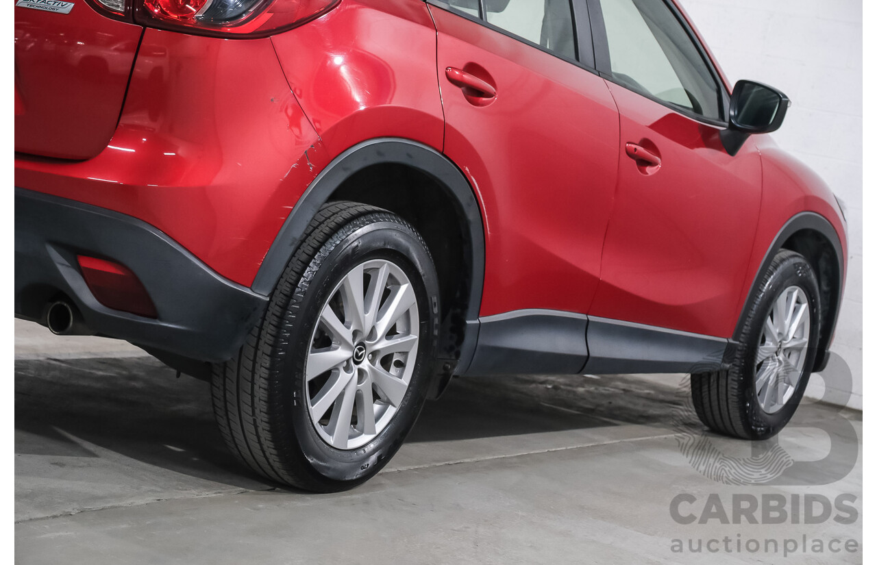 01/2017 Mazda Cx-5 MAXX SPORT (4x4) AWD MY17 4D Wagon Soul Red 2.5L