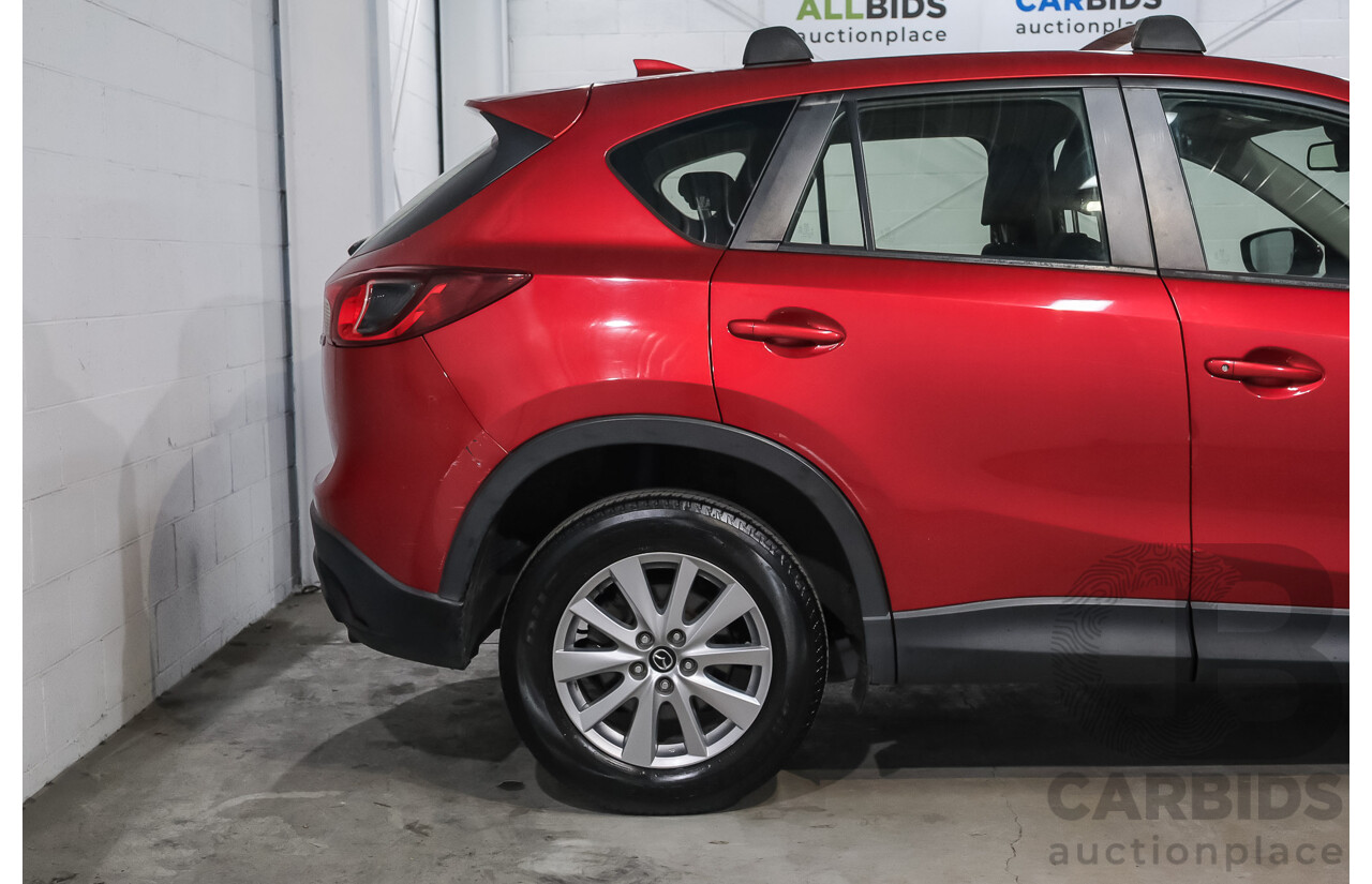 01/2017 Mazda Cx-5 MAXX SPORT (4x4) AWD MY17 4D Wagon Soul Red 2.5L