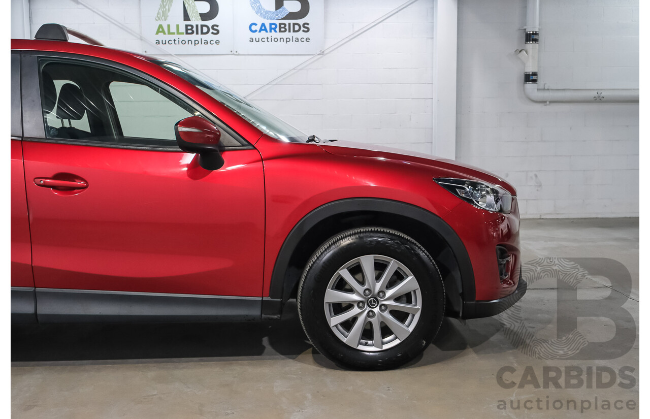 01/2017 Mazda Cx-5 MAXX SPORT (4x4) AWD MY17 4D Wagon Soul Red 2.5L