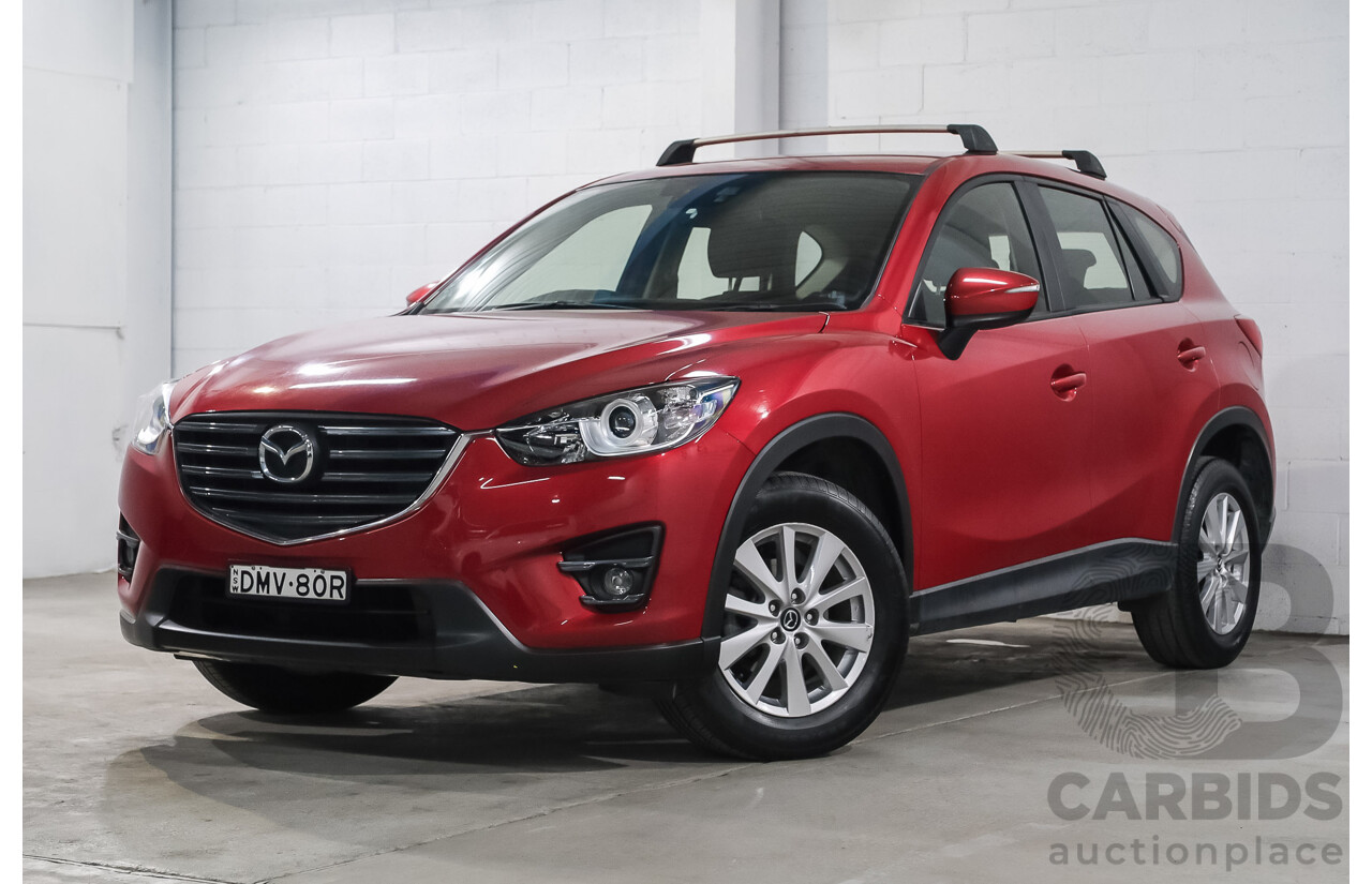 01/2017 Mazda Cx-5 MAXX SPORT (4x4) AWD MY17 4D Wagon Soul Red 2.5L