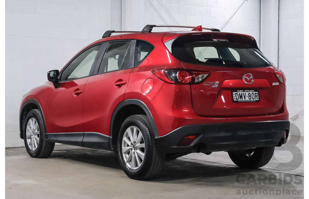 01/2017 Mazda Cx-5 MAXX SPORT (4x4) AWD MY17 4D Wagon Soul Red 2.5L
