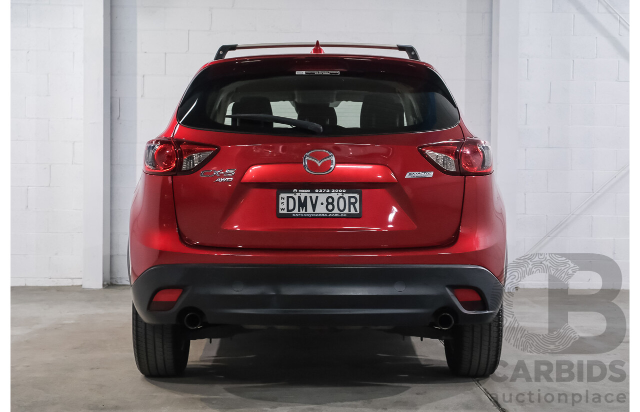 01/2017 Mazda Cx-5 MAXX SPORT (4x4) AWD MY17 4D Wagon Soul Red 2.5L
