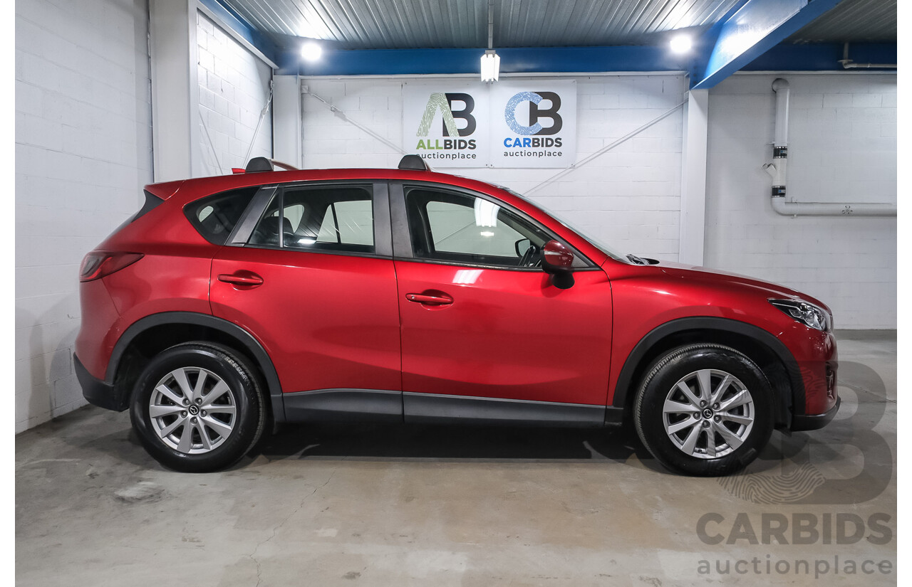 01/2017 Mazda Cx-5 MAXX SPORT (4x4) AWD MY17 4D Wagon Soul Red 2.5L