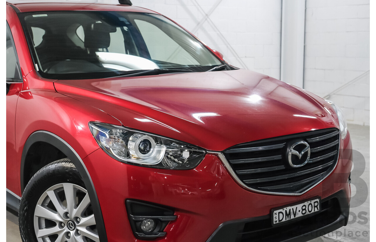 01/2017 Mazda Cx-5 MAXX SPORT (4x4) AWD MY17 4D Wagon Soul Red 2.5L