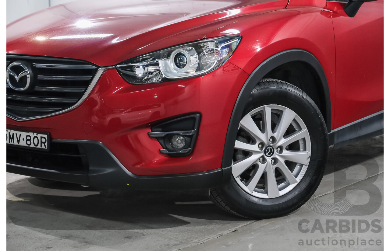 01/2017 Mazda Cx-5 MAXX SPORT (4x4) AWD MY17 4D Wagon Soul Red 2.5L