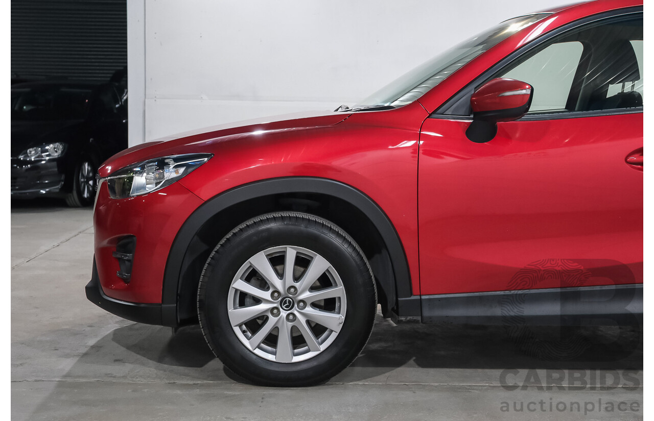 01/2017 Mazda Cx-5 MAXX SPORT (4x4) AWD MY17 4D Wagon Soul Red 2.5L