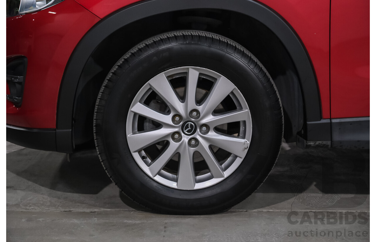 01/2017 Mazda Cx-5 MAXX SPORT (4x4) AWD MY17 4D Wagon Soul Red 2.5L
