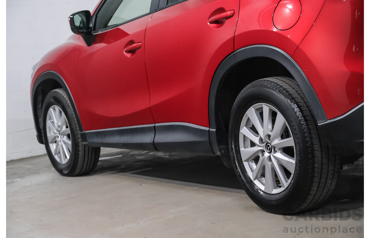 01/2017 Mazda Cx-5 MAXX SPORT (4x4) AWD MY17 4D Wagon Soul Red 2.5L
