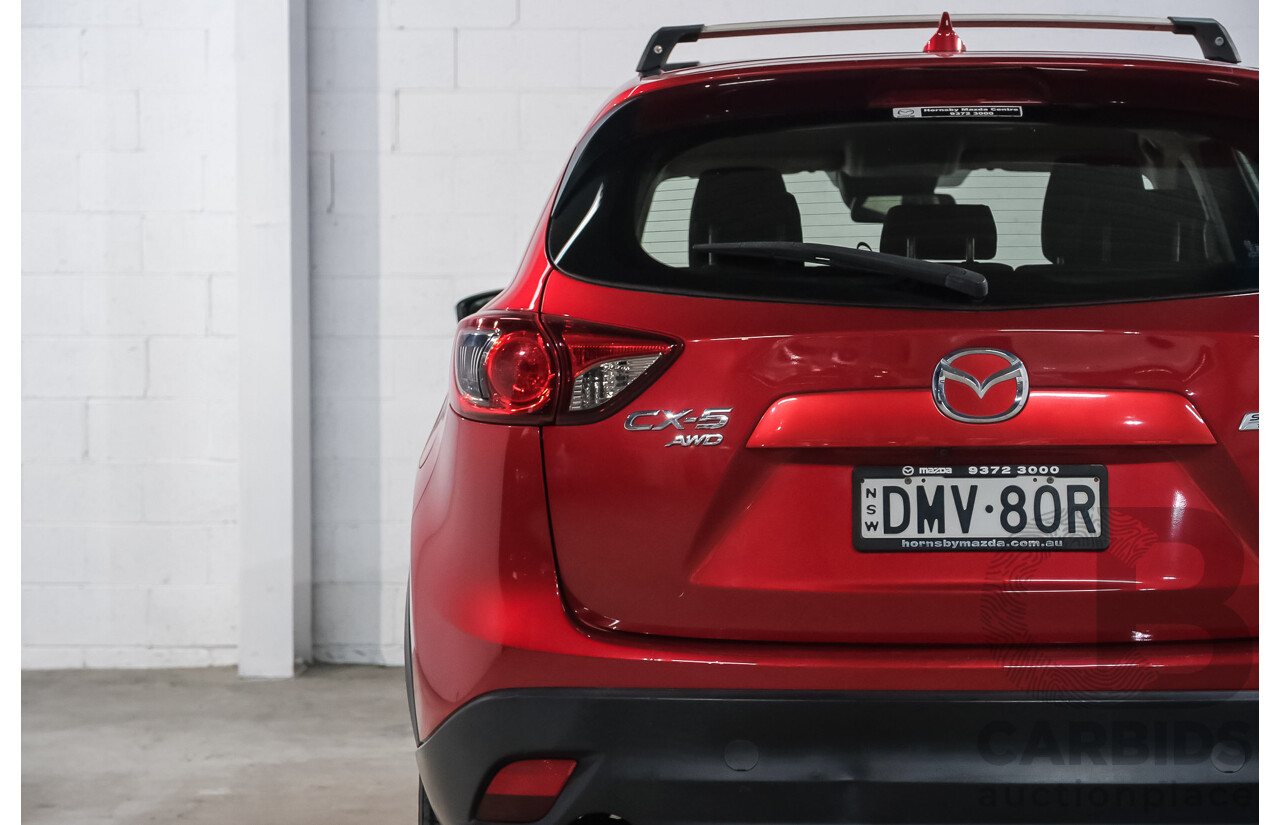 01/2017 Mazda Cx-5 MAXX SPORT (4x4) AWD MY17 4D Wagon Soul Red 2.5L