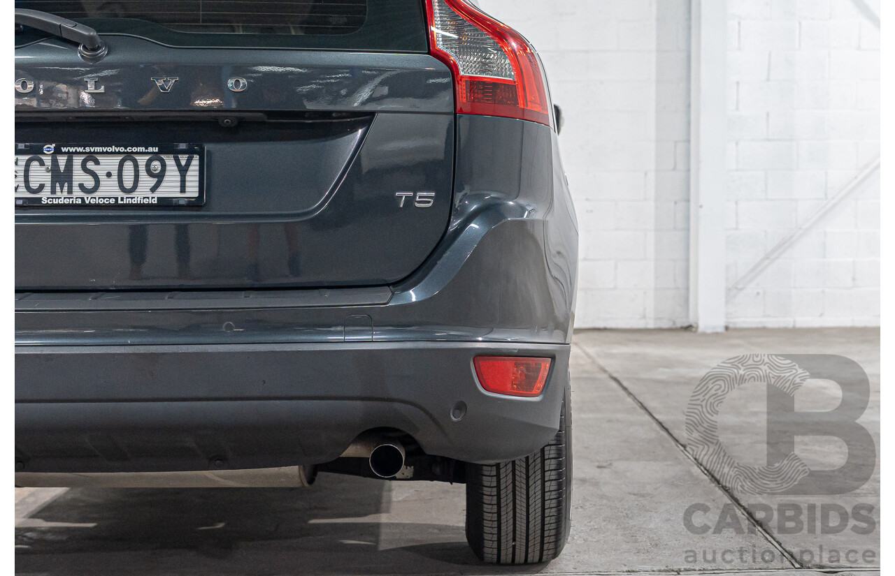 06/2012 Volvo Xc60 T5 FWD DZ MY12 4D Wagon Savile Grey Turbo 2.0L