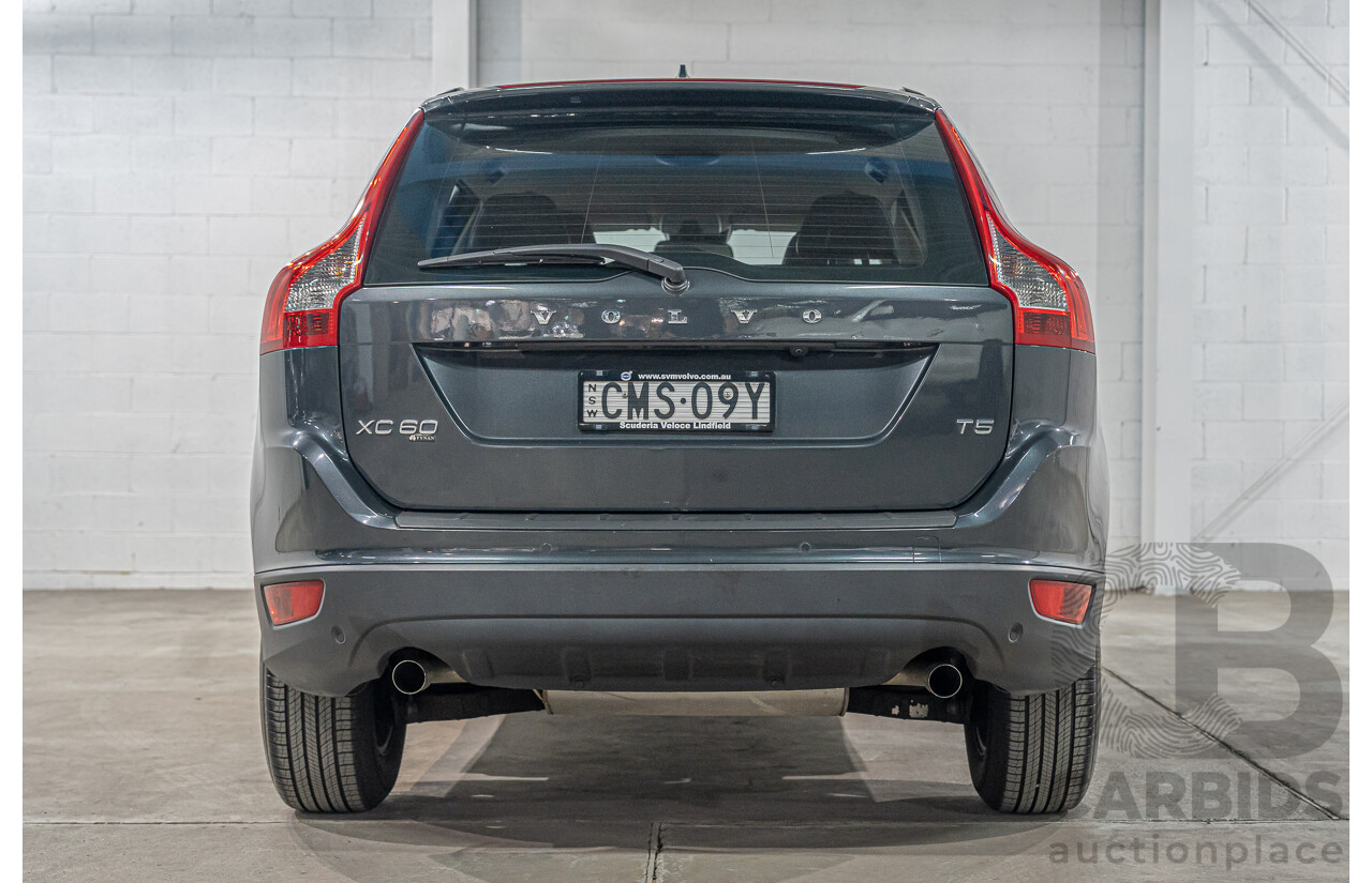 06/2012 Volvo Xc60 T5 FWD DZ MY12 4D Wagon Savile Grey Turbo 2.0L
