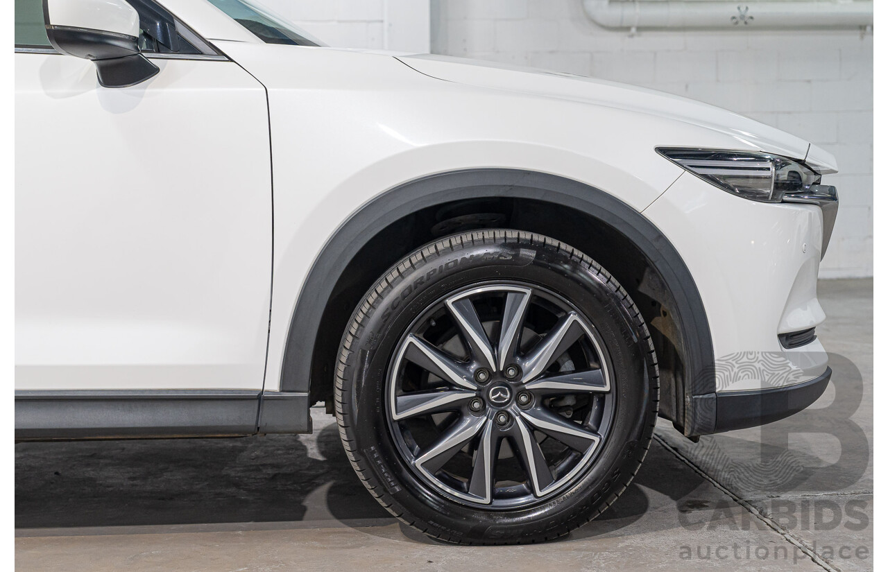 12/2017 Mazda Cx-5 GT (4x4) AWD MY17.5 (KF SERIES 2) 4D Wagon Snowflake White Diesel Turbo 2.2L