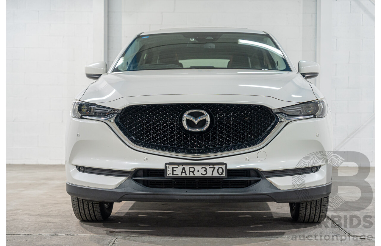 12/2017 Mazda Cx-5 GT (4x4) AWD MY17.5 (KF SERIES 2) 4D Wagon Snowflake White Diesel Turbo 2.2L