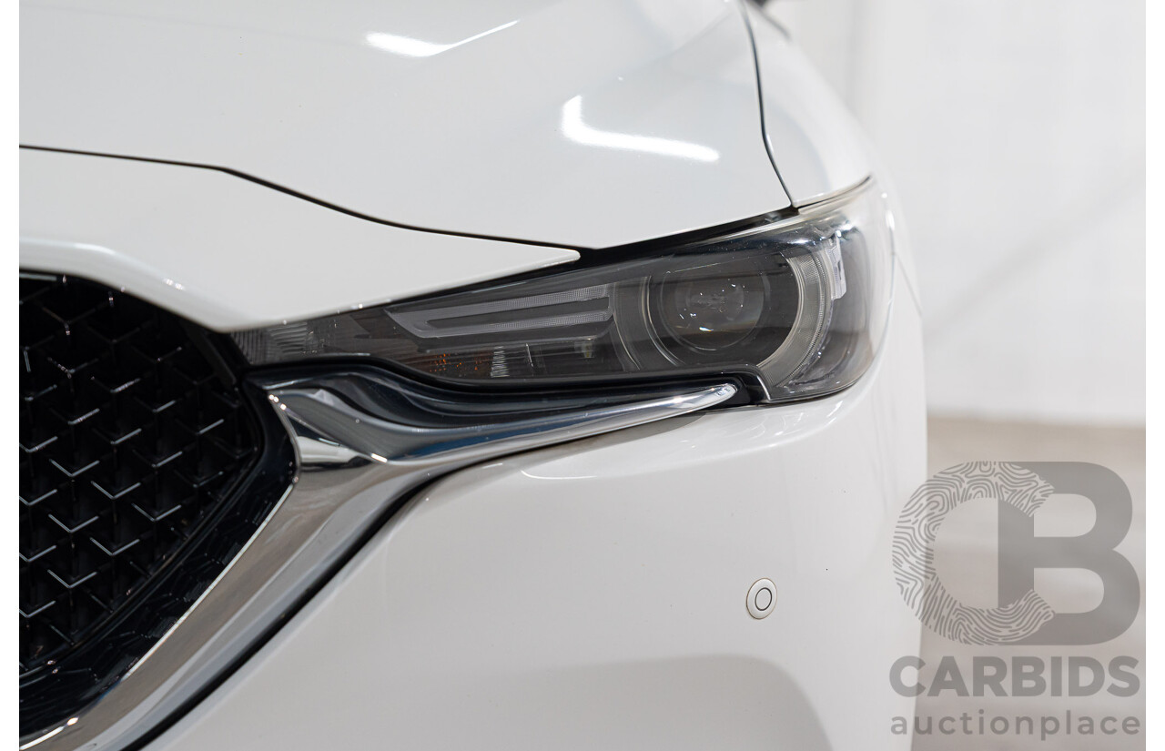 12/2017 Mazda Cx-5 GT (4x4) AWD MY17.5 (KF SERIES 2) 4D Wagon Snowflake White Diesel Turbo 2.2L