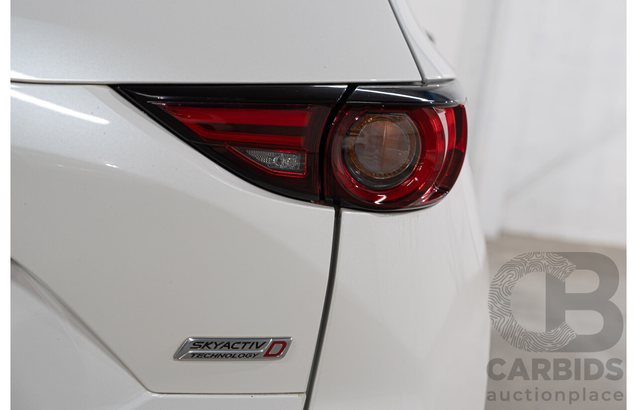 12/2017 Mazda Cx-5 GT (4x4) AWD MY17.5 (KF SERIES 2) 4D Wagon Snowflake White Diesel Turbo 2.2L
