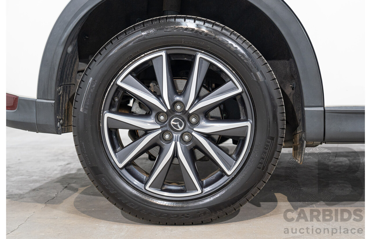 12/2017 Mazda Cx-5 GT (4x4) AWD MY17.5 (KF SERIES 2) 4D Wagon Snowflake White Diesel Turbo 2.2L