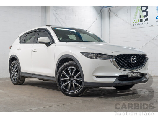 12/2017 Mazda Cx-5 GT (4x4) AWD MY17.5 (KF SERIES 2) 4D Wagon Snowflake White Diesel Turbo 2.2L
