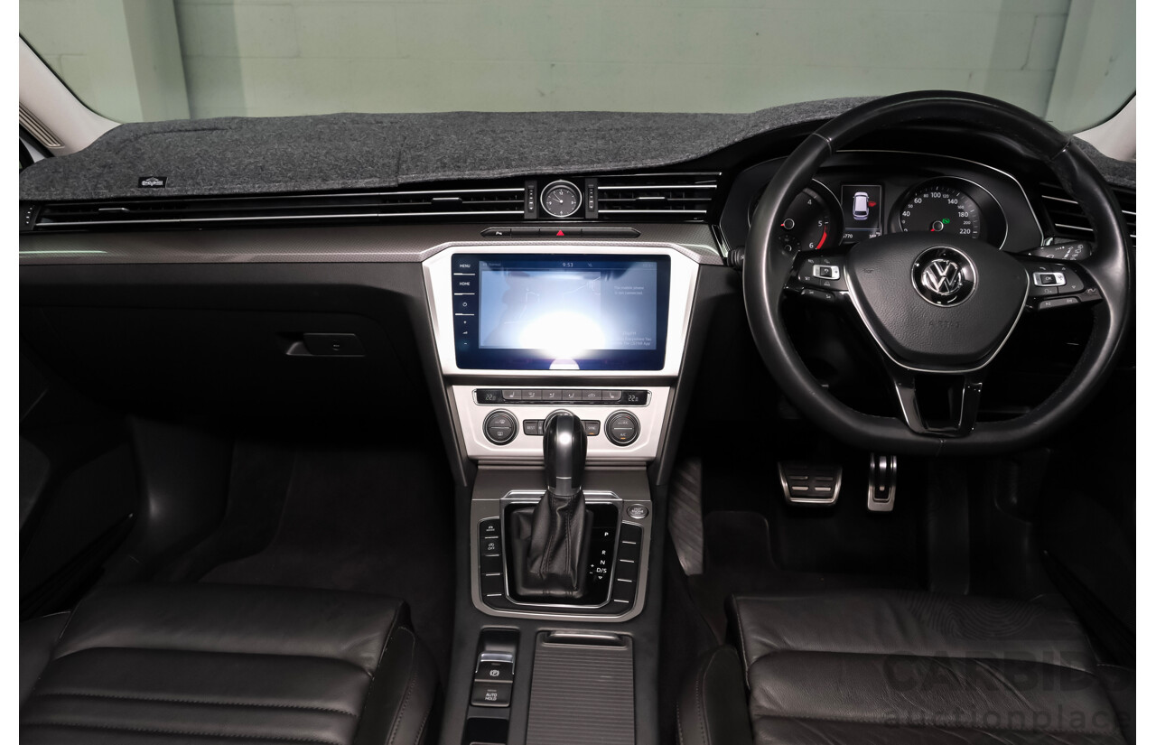 06/2018 Volkswagen Passat Alltrack 140 TDI (AWD) 3C MY18.5 4d Wagon Pure White Turbo Diesel 2.0L
