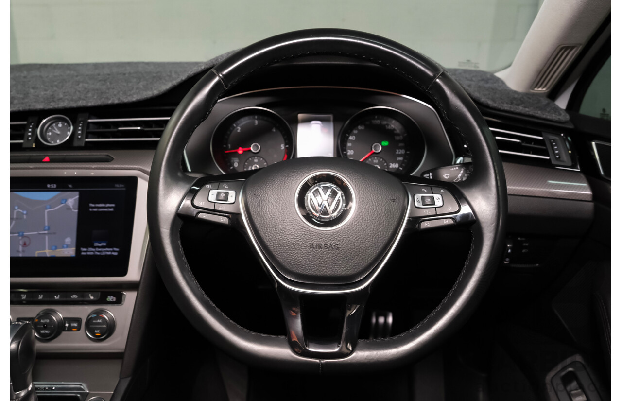 06/2018 Volkswagen Passat Alltrack 140 TDI (AWD) 3C MY18.5 4d Wagon Pure White Turbo Diesel 2.0L