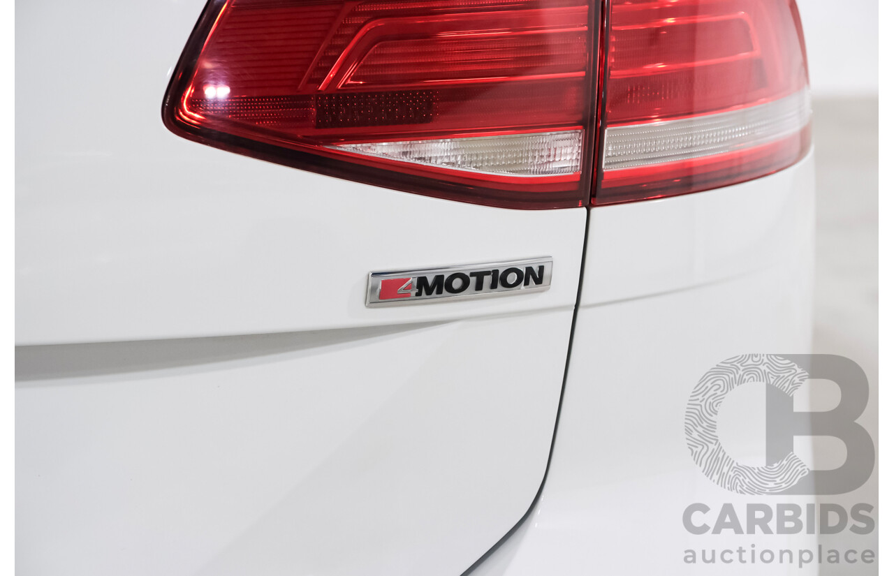 06/2018 Volkswagen Passat Alltrack 140 TDI (AWD) 3C MY18.5 4d Wagon Pure White Turbo Diesel 2.0L