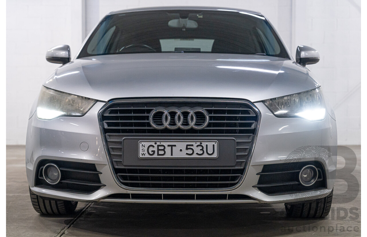 04/2011 Audi A1 1.4 TFSI AMBITION FWD 8X 3D Hatchback Ice Silver Turbo 1.4L