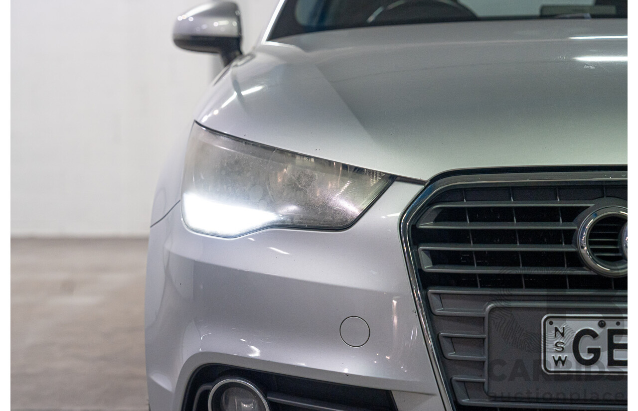 04/2011 Audi A1 1.4 TFSI AMBITION FWD 8X 3D Hatchback Ice Silver Turbo 1.4L